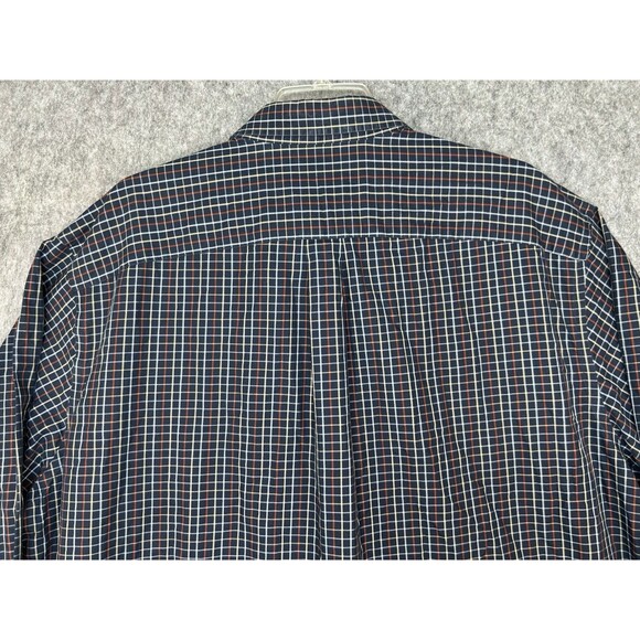 Daniel Cremieux Signature Button Down Shirt Men’s 3XL Check Long Sleeve Cotton - Picture 5 of 9